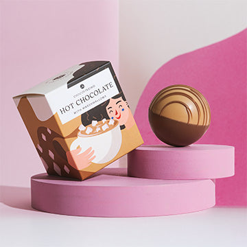 Čokoládová koule s marshmallow