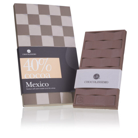 Kvalitní mláčná čokoláda 40%, čokoláda z mexika, mexická čokoláda, pravá mléčná čokoláda, kvalitní mléčná čokoláda eshop