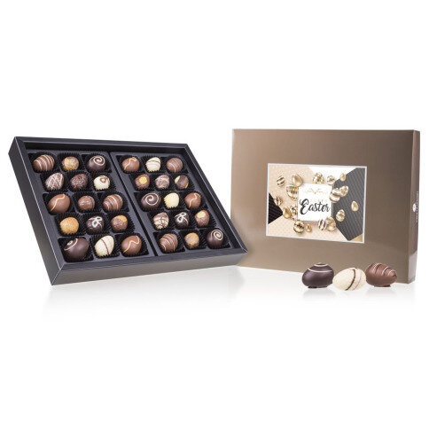 Chocolissimo - Čokoládové kraslice v krabičce s vlastní fotografií - maxi 370 g