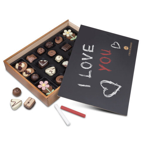Dárek pro zamilované, čokoláda pro zamilované, dárek na valentýna, valentýnský dárek