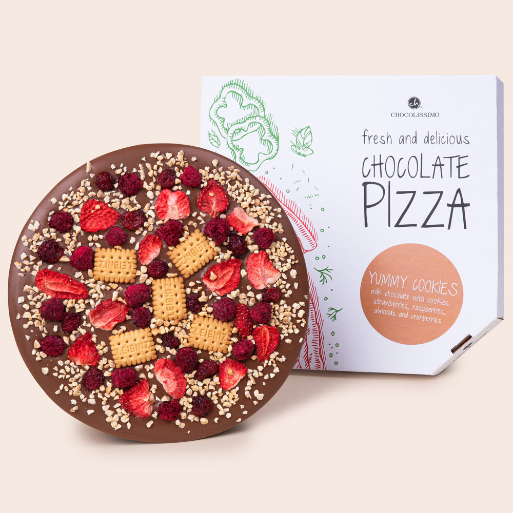 Čokoládová pizza Yummy Cookies