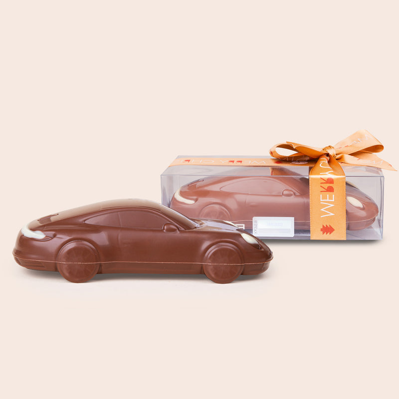 Vánoční Porsche se stužkou