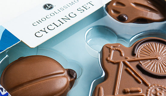 Čokoládová cyklistická sada