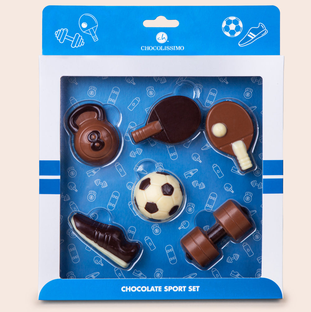 Sada čokoládek pro sportovce