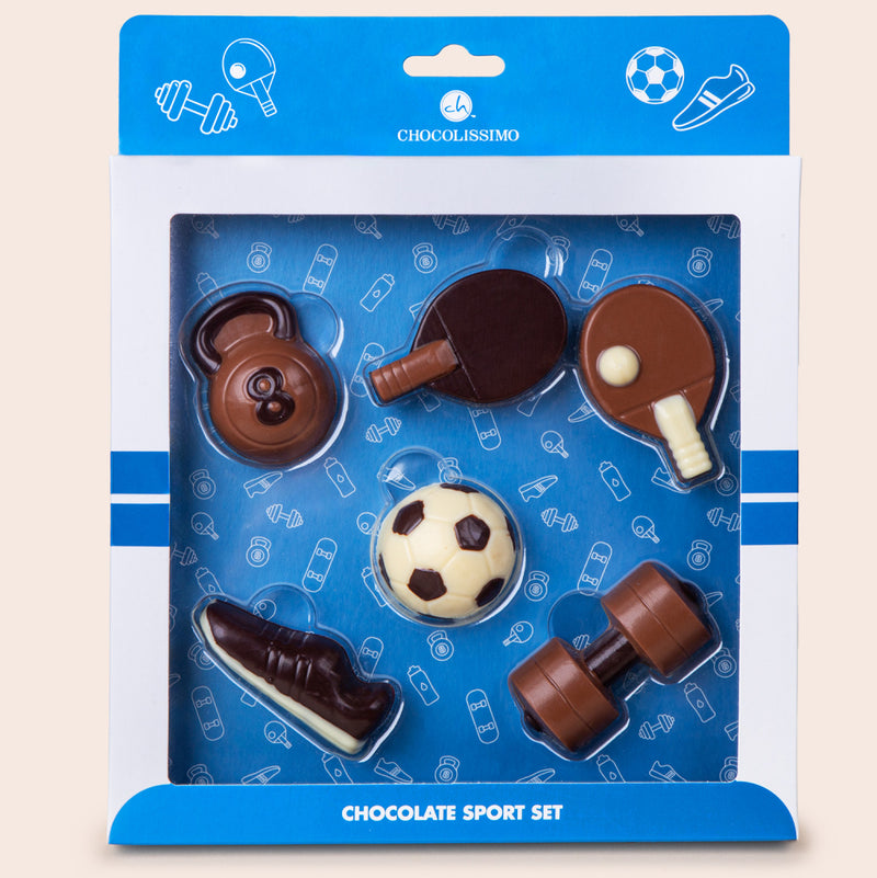 Sada čokoládek pro sportovce