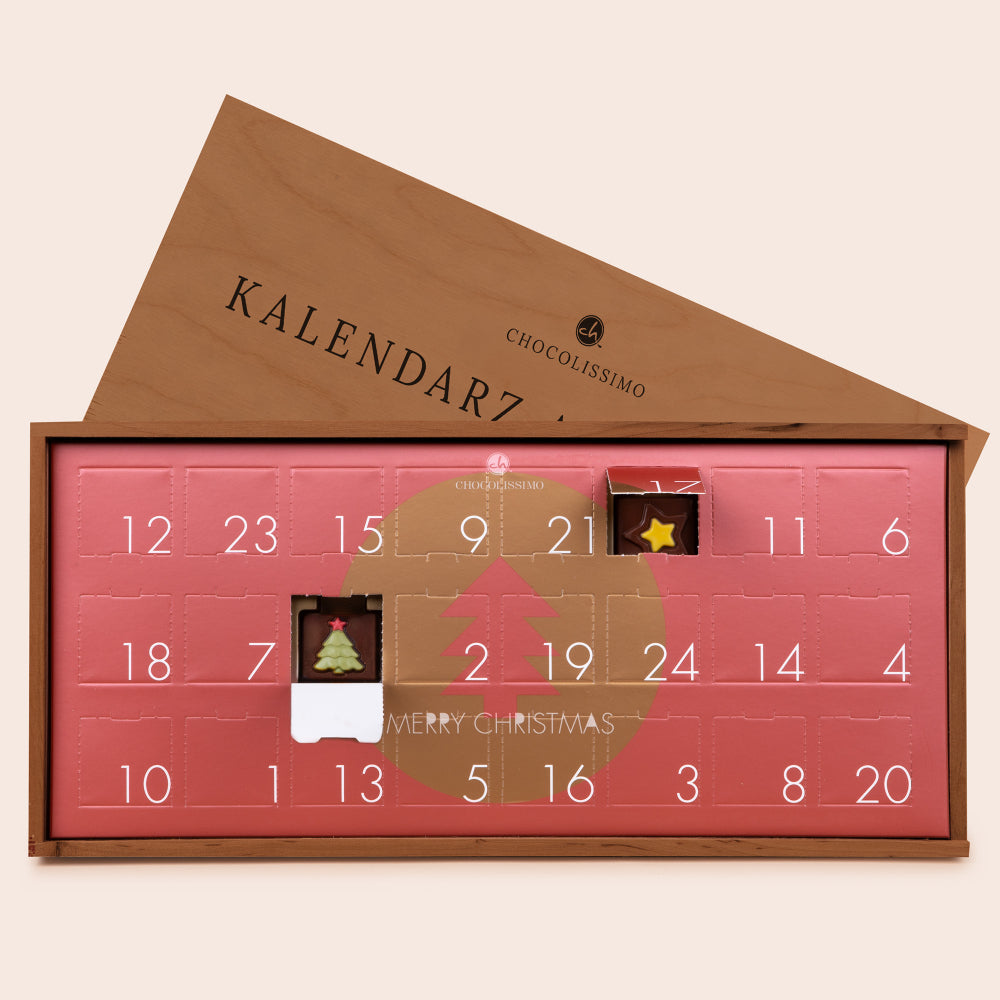 Adventní kalendář v krabičce