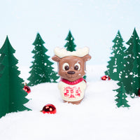 Reindeer in a white jumper