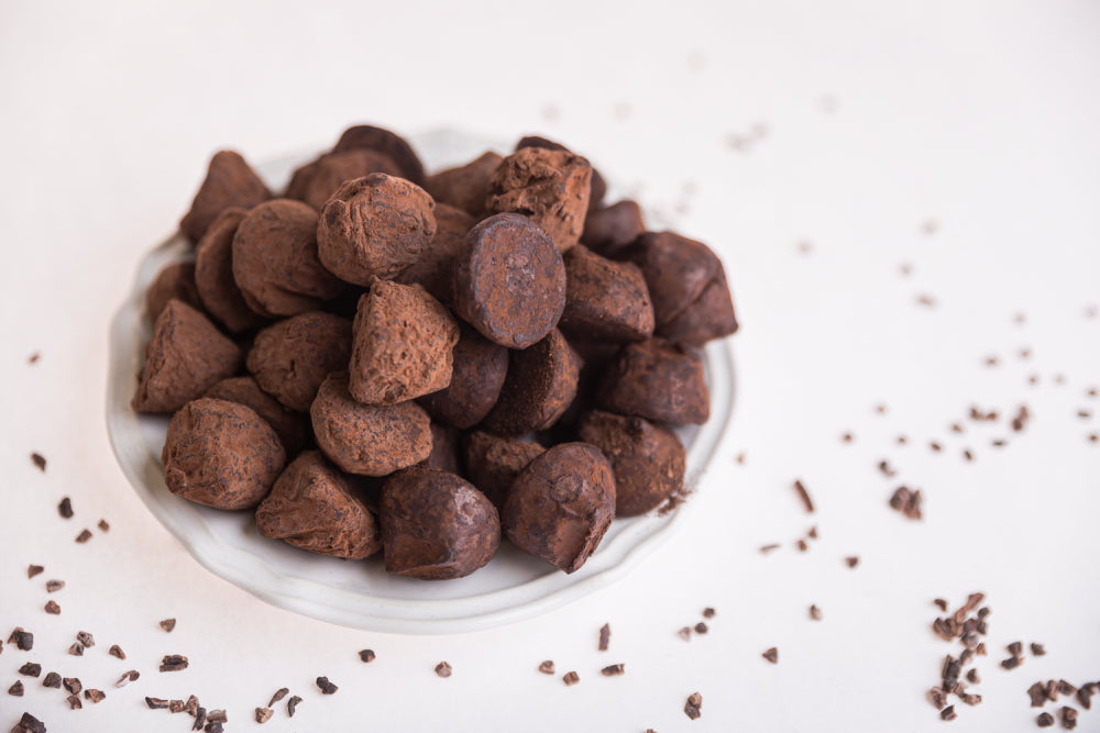 Original chocolate-flavoured truffles