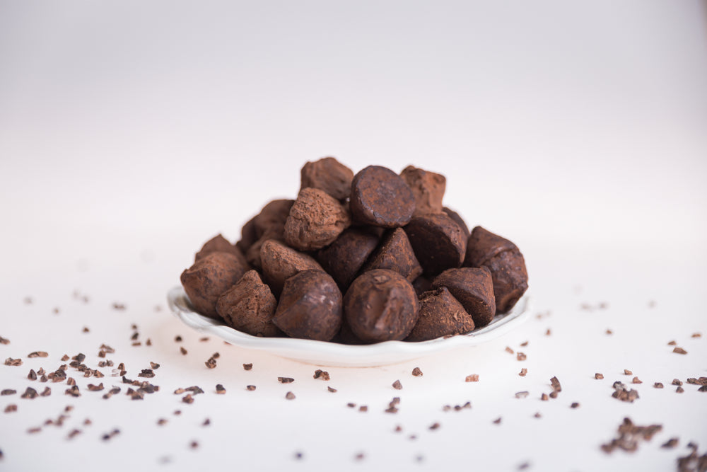 Original chocolate-flavoured truffles