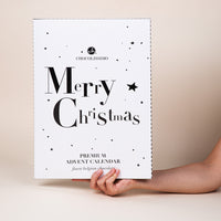 Black and white advent calendar