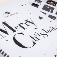 Black and white advent calendar