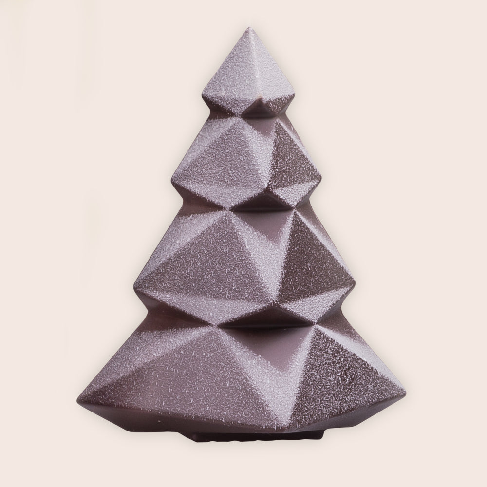 Christmas tree in dark chocolate