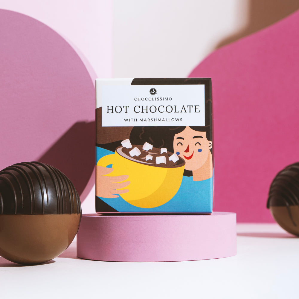 Čokoládová koule s marshmallow