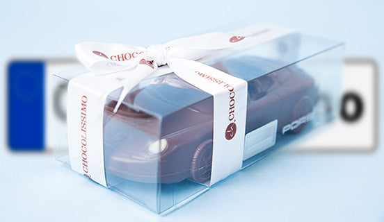 PORSCHE 911 Carrera - figurka z čokolády