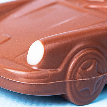 Mini Porsche 911 z čokolády se stužkou - Valentýn