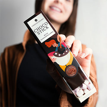 Hořká čokoláda na tyčince k rozpuštění - Chocostick