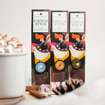 Hořká čokoláda na tyčince k rozpuštění - Chocostick