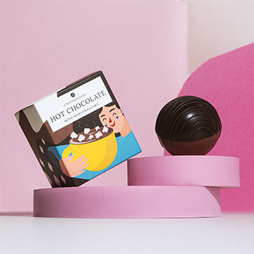 Čokoládová koule s marshmallow