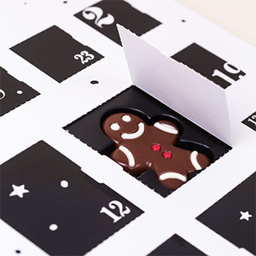 Black and white advent calendar