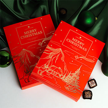 Adventní kalendář nealkoholický červený