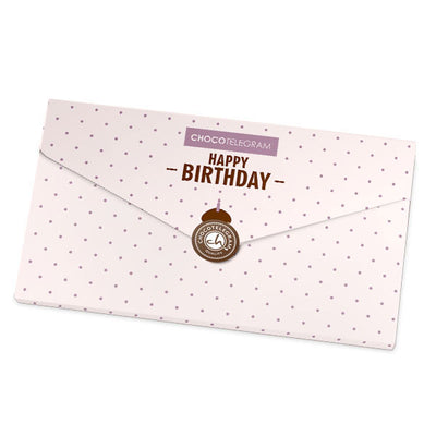 Obálka Happy Birthday růžová