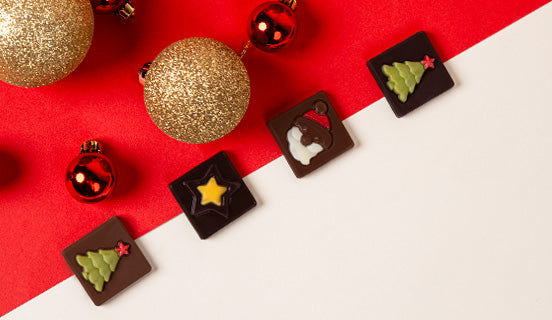 Black and white advent calendar