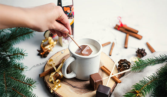 Hořká čokoláda na tyčince k rozpuštění - Chocostick