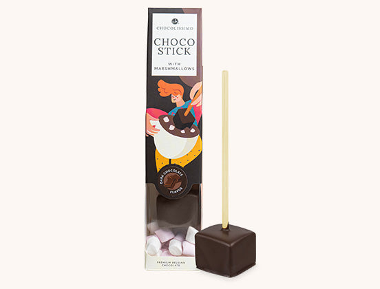 Hořká čokoláda na tyčince k rozpuštění - Chocostick