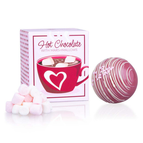 Horká čokoláda s marshmallow