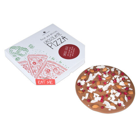 Levně Chocolissimo - Sladká pizza z čokolády a kokosem 270 g
