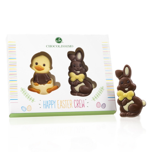 Levně Chocolissimo - Káčátko a zajíček - velikonoční čokoládky 26 g