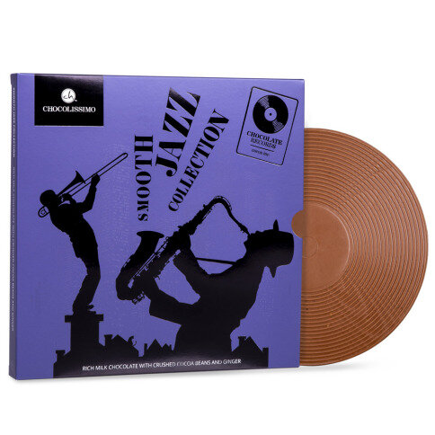 Chocolissimo - Čokoládová vinylová deska pro milovníky Jazzu 160 g