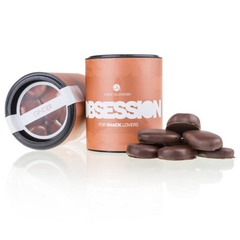 Chocolissimo - Čokoládová sada Obsession - Zázvor v čokoládě 150 g