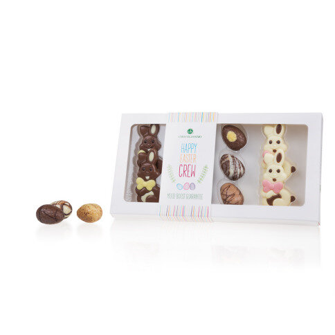 Levně Chocolissimo - Čokoládová velikonoční vajíčka a čokoládové figurky 125 g