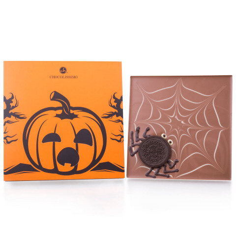Chocolissimo - Čokoládová pavučina s pavoučkem - halloweenová čokoláda 200 g