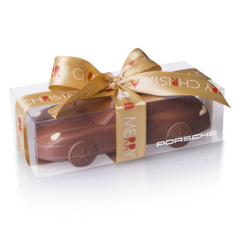 vánoční dárek pro chlapa čokoládové Porsche