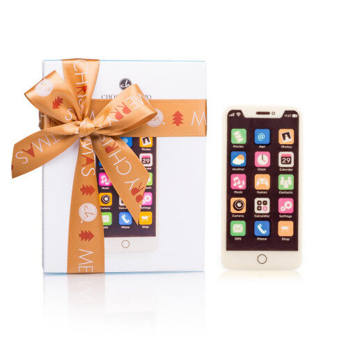 Levně Chocolissimo - Čokoládový smartphone k Vánocům 40 g