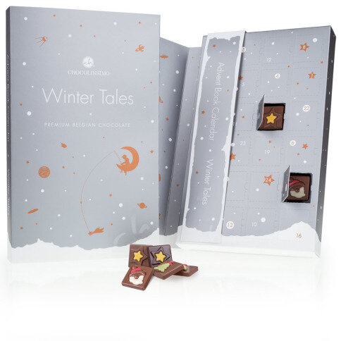 Adventní kalendář, čokoládový adventní kalendář, vánoční kalendář, adventní kalendáře s kvalitní čokoládou, firemní adventní kalendář