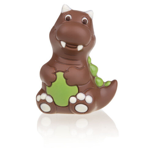 čokoládová figurka dinosaurus, vtipný dárek pro fanoušky Jurského parku, originální dárek pro paleontologa, dárek pro fanouška Jurrasic World, čokoláda pro děti