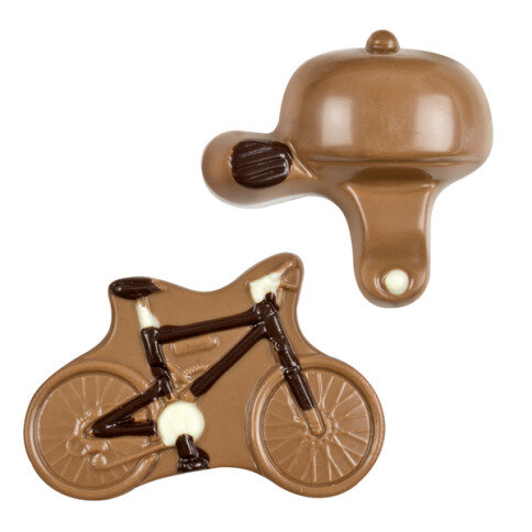 kolo z čokolády, dárek pro cyklistu, cyklistický dárek, čokoládové kolo