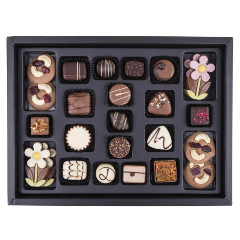 Čokoládová sada, dárkové čokolády, dárek pro manželku