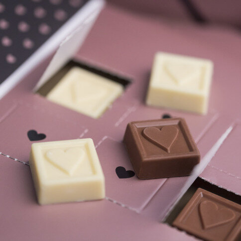 čokoládové přáničko na Valentýna
