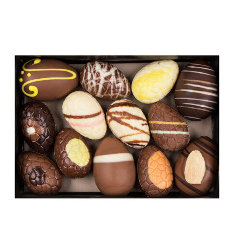 Velikonoční vajíčka, čokoládové kraslice, čokoládové velikonoční vajíčka, velikonoční čokolády, velikonoční sladkosti