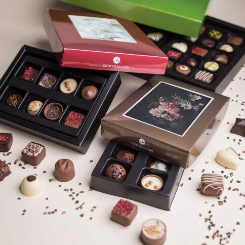 Personalizované čokolády, čokolády s personalizací, bonboniéra s fotografií, čokoláda s fotografií, belgické pralinky s fotografií