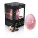 Luxusní velikonoční vejce XXL s mini vajíčky - růžová čokoláda