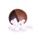 Čokoládová koule s marshmallow
