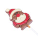 Čokoládové lízátko Santa Claus