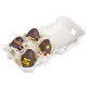 Čokoládové velikonoční kraslice v tradičním obalu - 4ks