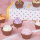 Americké narozeninové Cupcakes - 4ks