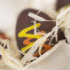 Čokoládové velikonoční kraslice v tradičním obalu - 4ks